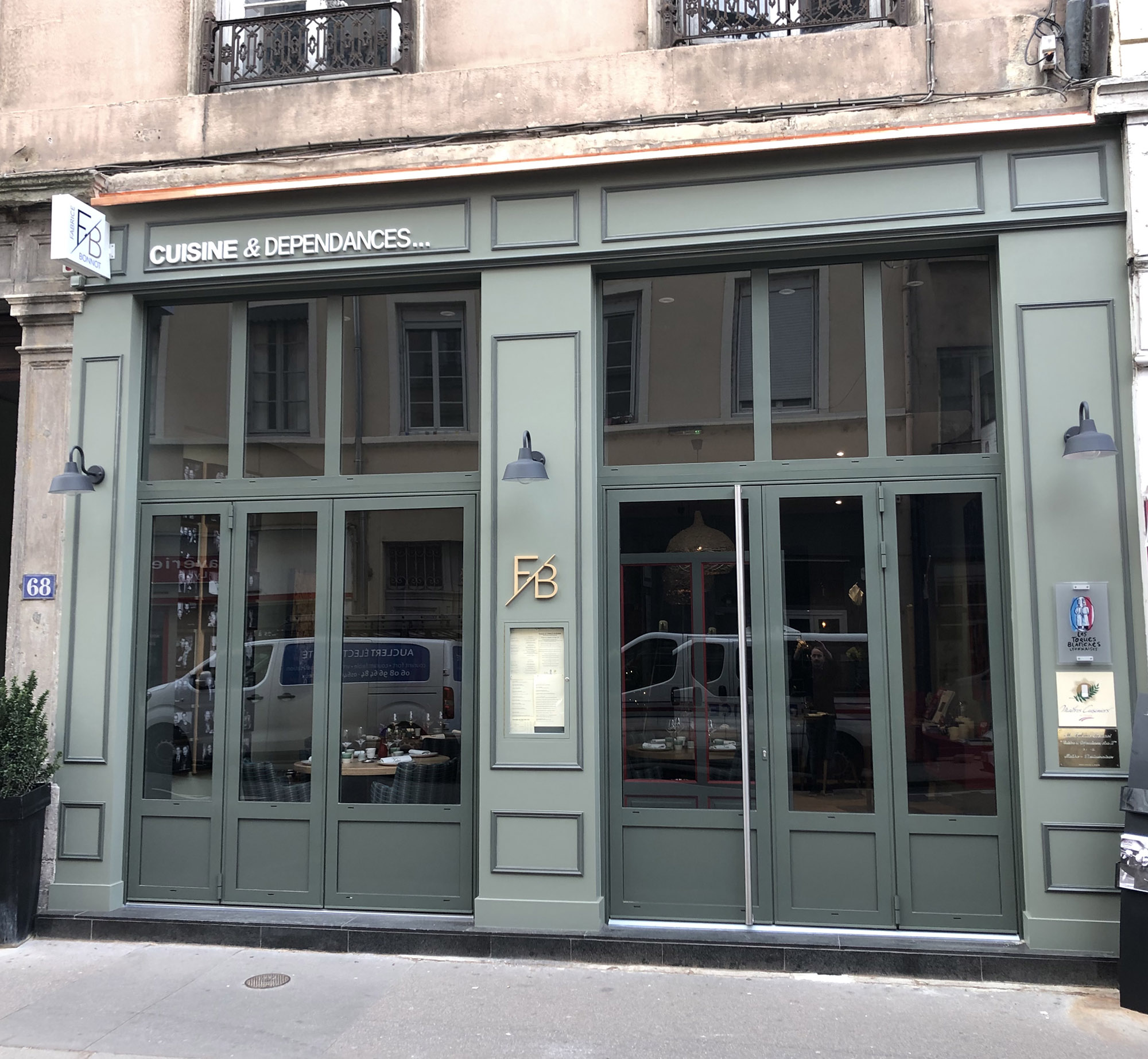 Restaurant Fabrice Bonnot Cuisine et Dépendance Lyon
