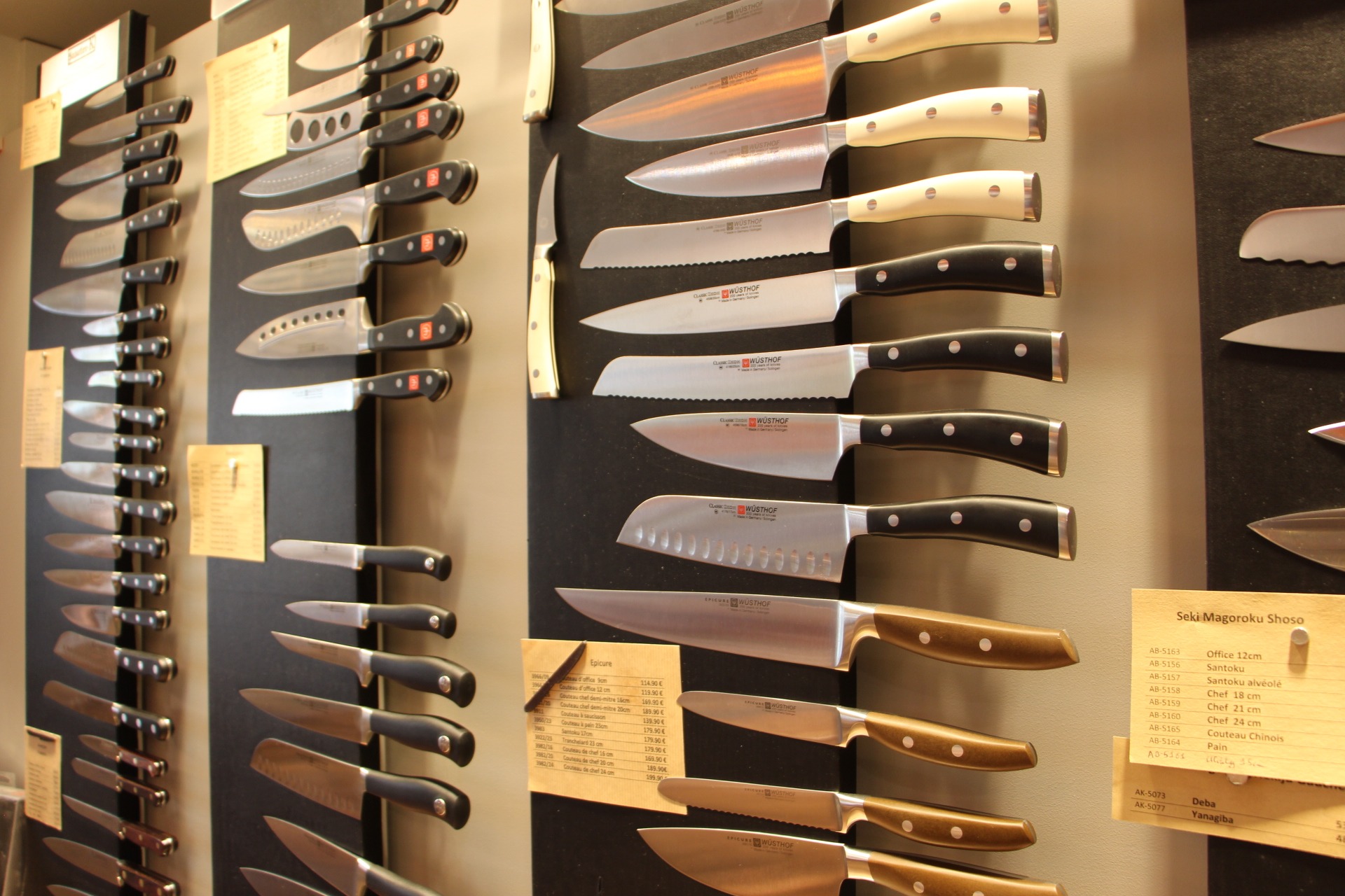 Couteaux de cuisine Boutique La coutellerie de Lyon 2