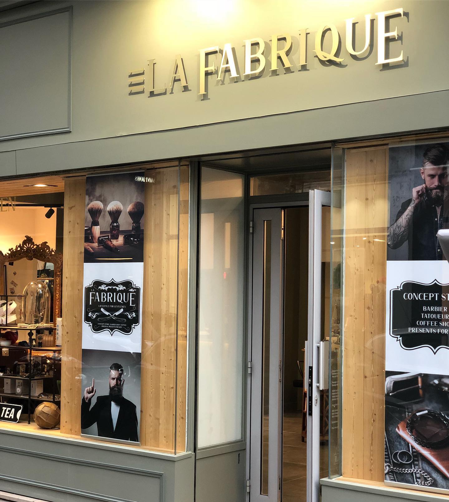 Concept Store coiffure barbier La Fabrique Lyon