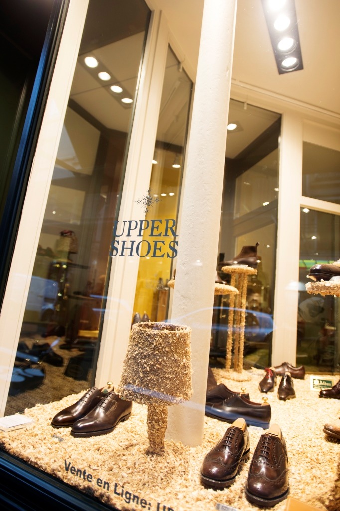 vitrine boutique Upper Shoes Jean de Tournes Lyon