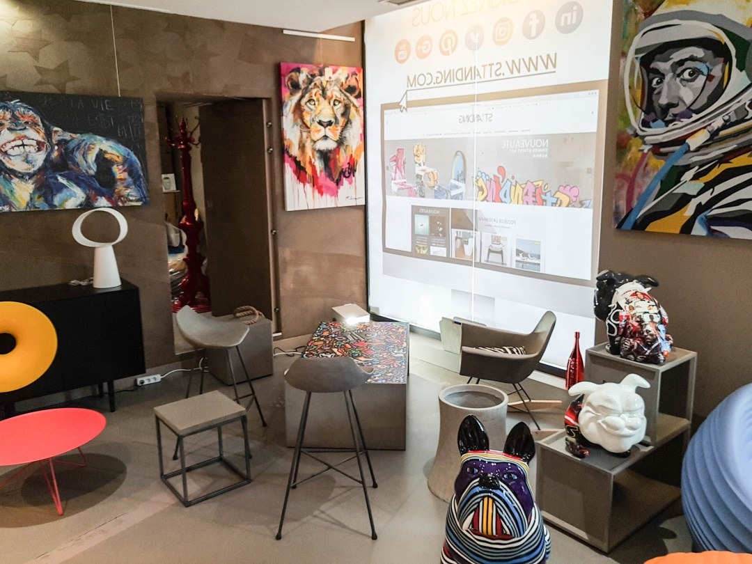interieur boutique Sttanding Lyon 2