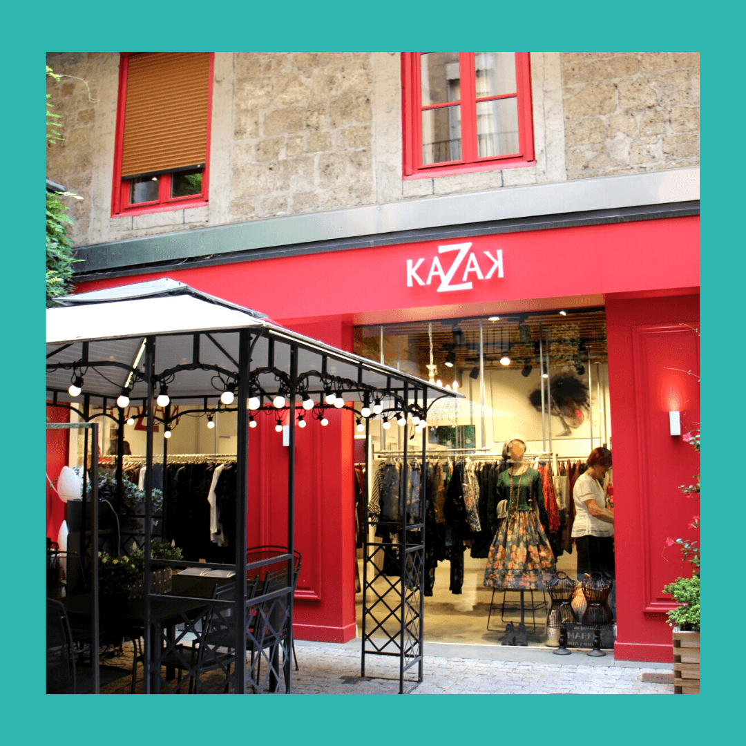 vitrine boutique Mode Kazak Lyon 2