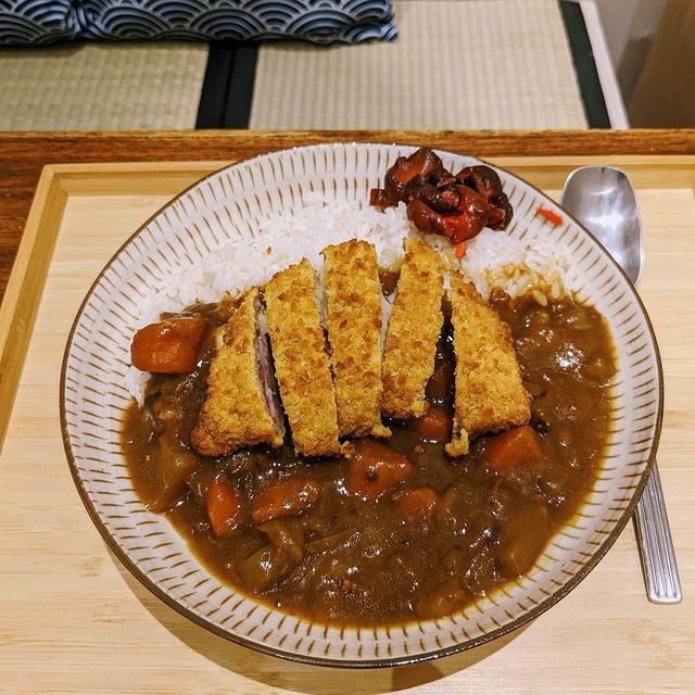 plat de curry japonais