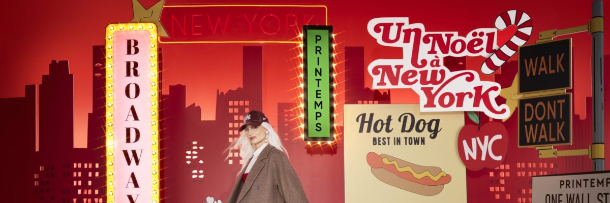 INAUGURATION DES VITRINES DE NOËL DU PRINTEMPS LYON