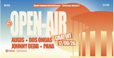Open Air au Pôle de Commerces et de Loisirs Confluence : l’été joue les prolongations 🎶