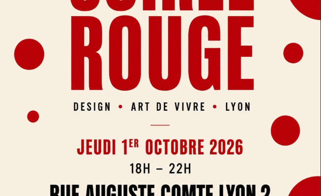 La Soirée Rouge fait son grand retour rue Auguste Comte